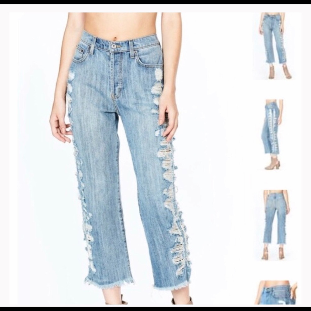 LF Carmar Denim Shane distressed jeans